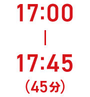 17:00-17:45